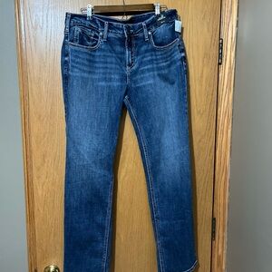 Silver Jeans Blue Straight Leg Classic Denim